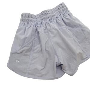 Lululemon light purple athletic shorts